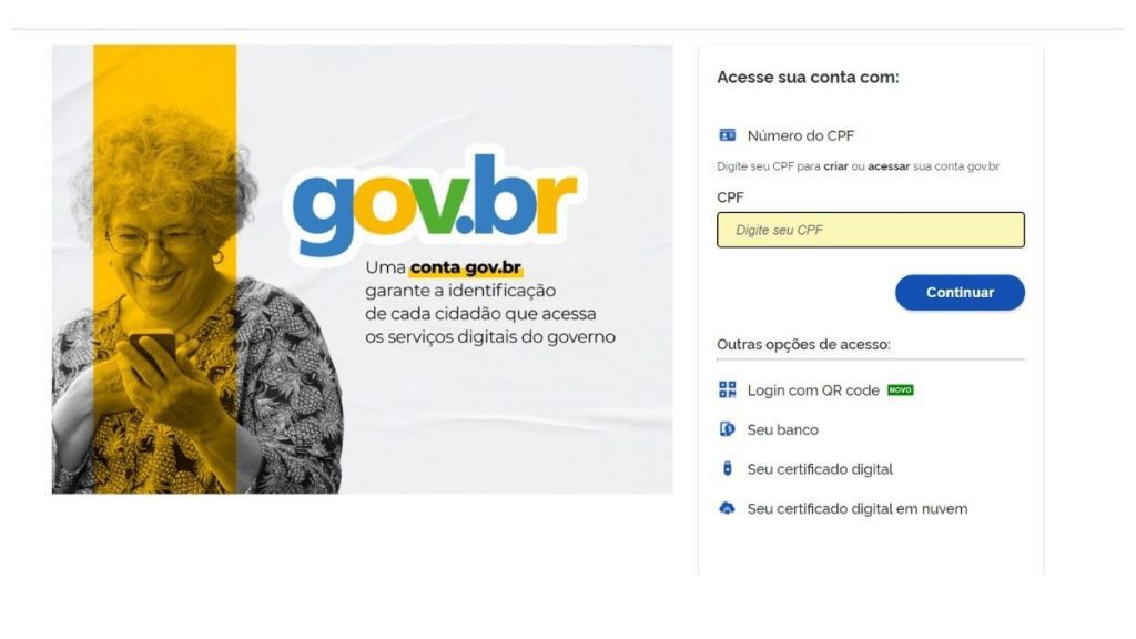 Bxblue- acesso ao Gov.br