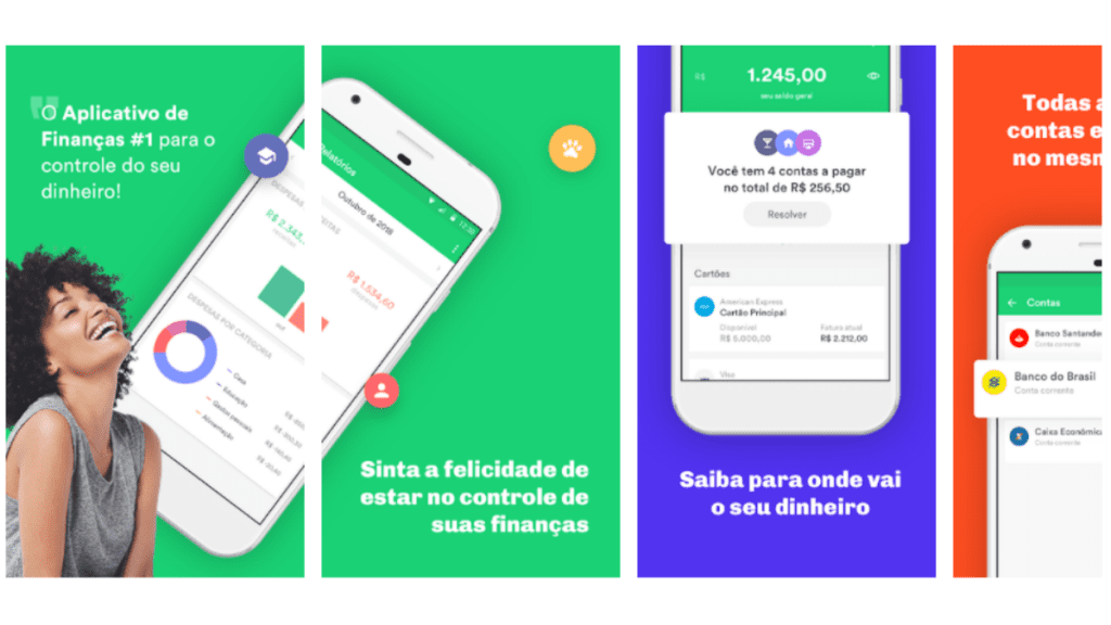 bxblue - aplicativo financeiro - app organizze