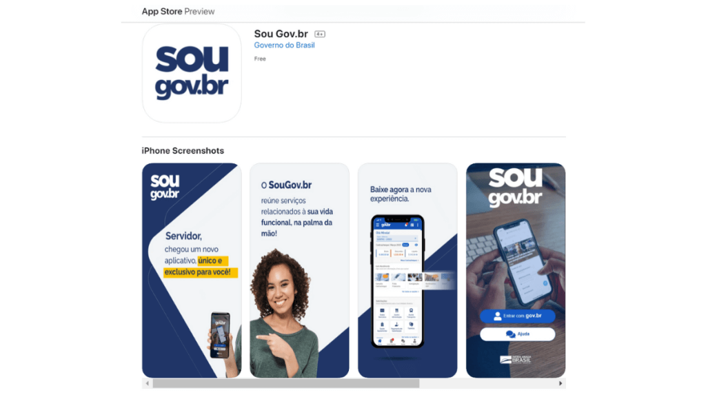 bxblue - aplicativo SouGovbr - download App Store
