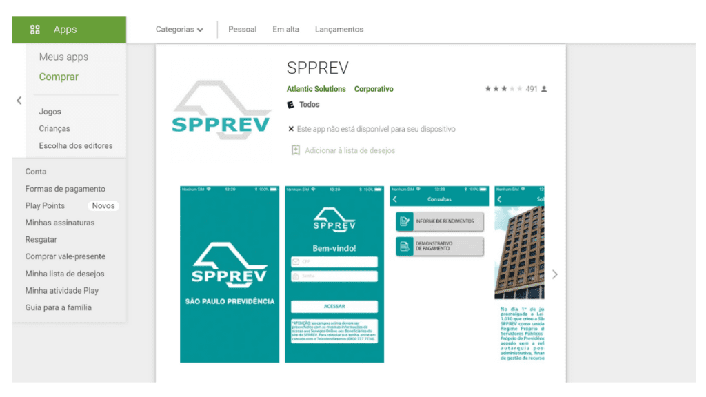 bxblue - aplicativo SPPREV download