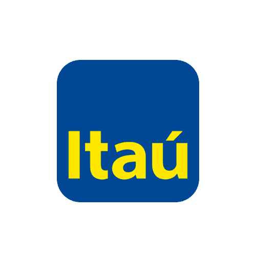 logomarca do banco itaú